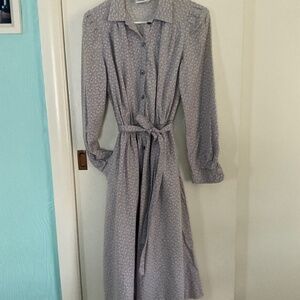 Vintage Laura Ashley Shirt Dress
